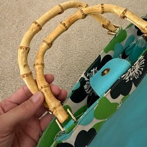 Vintage Estee Lauder Woman’s Blue Bag